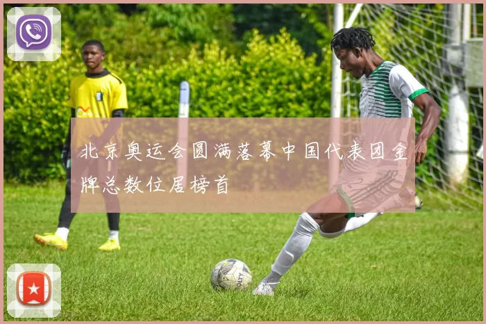 北京奥运会圆满落幕中国代表团金牌总数位居榜首